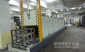 NMT-SDL-200熱風循環隧道爐烘干線